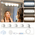 Adjustable Brightness & Color Modes LED Vanity Mirror Lights (USB Powered)