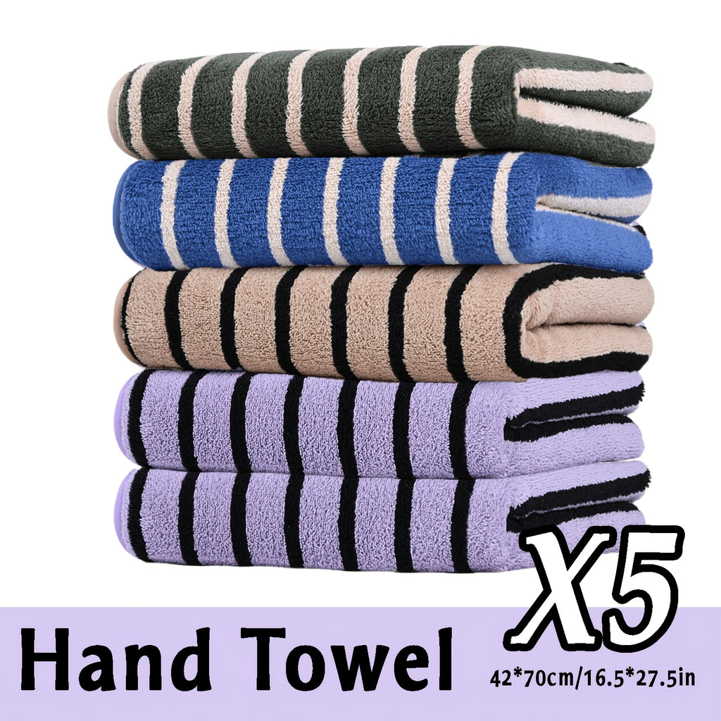 Ultra-Soft Quick-Drying Microfiber Towel Set (5-Piece)