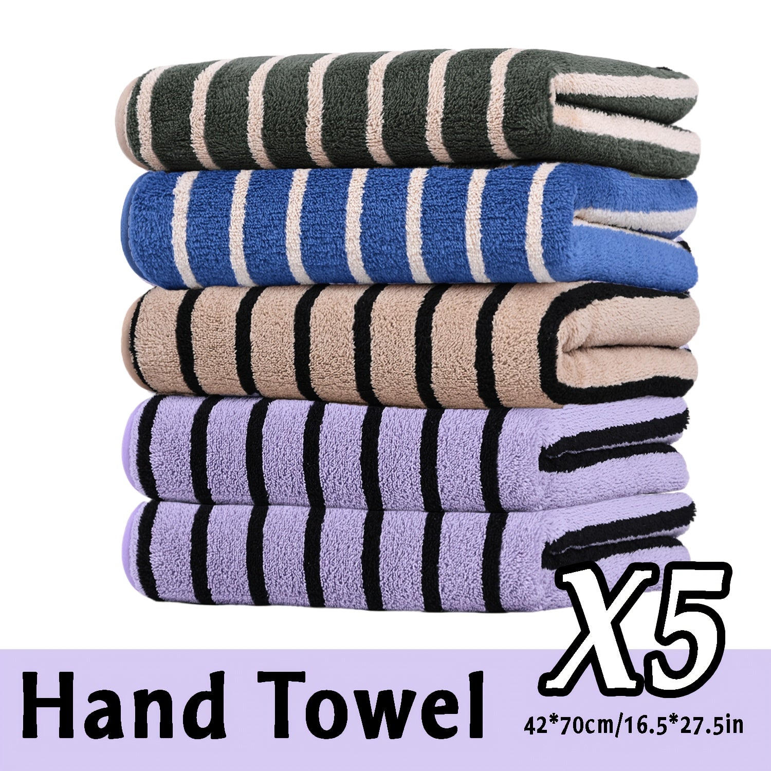 Ultra-Soft Quick-Drying Microfiber Towel Set (5-Piece)