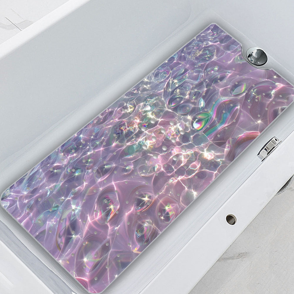 Non-Slip Cushioned Machine-Washable Bathtub Mat (40 x 101 cm)