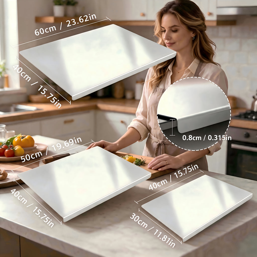 304 Stainless Steel Plated Cutting Board (Multiple Sizes)