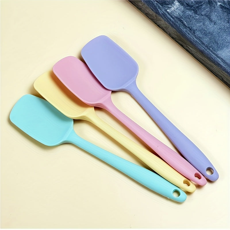 Heat-Resistant Food-Grade Silicone Scraper Set (Set of 4)
