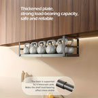 Adjustable Carbon Steel Under-Cabinet Storage Rack