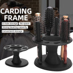 Rotating Multi-Slot Hairbrush Organizer