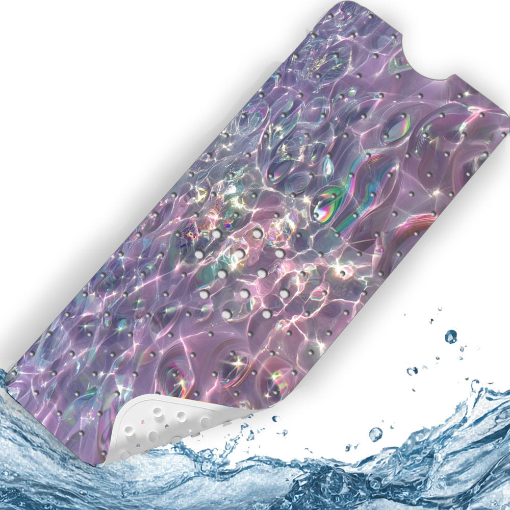 Non-Slip Cushioned Machine-Washable Bathtub Mat (40 x 101 cm)