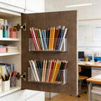 No-Drill Clear Acrylic Floating Shelf