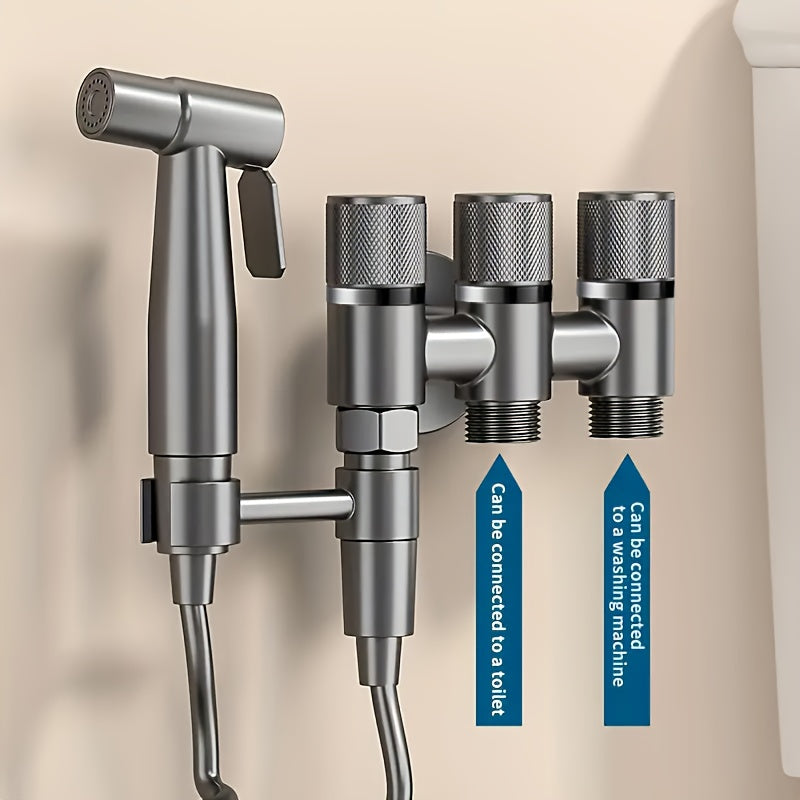 Copper Alloy & Ceramic Cartridge 3-Way Diverter Valve (Wall-Mounted)