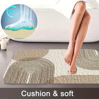 Plush Flannel & Non-Slip Bathroom Mat Set (4-Piece)