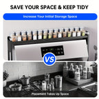 Expandable & Adjustable Powder-Coated Stove Shelf