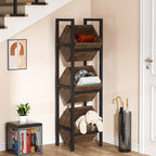 Space-Saving 3-Tier Engineered Wood Snack & Fruit Rack