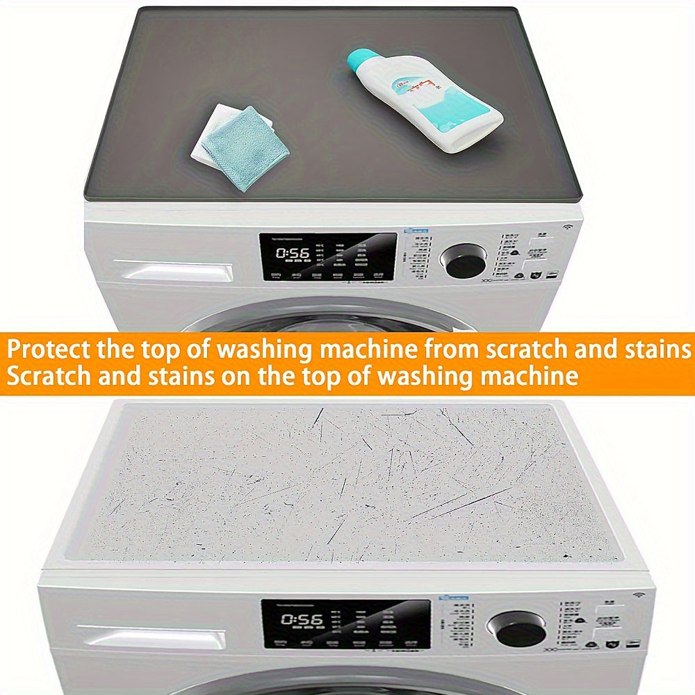 Waterproof Non-Slip Silicone Washer & Dryer Mats (Set of 2)