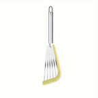 Heat-Resistant Silicone & Stainless Steel Spatula