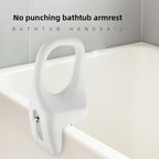 No-Drill Suction & Anti-Slip Bathtub Grab Bar