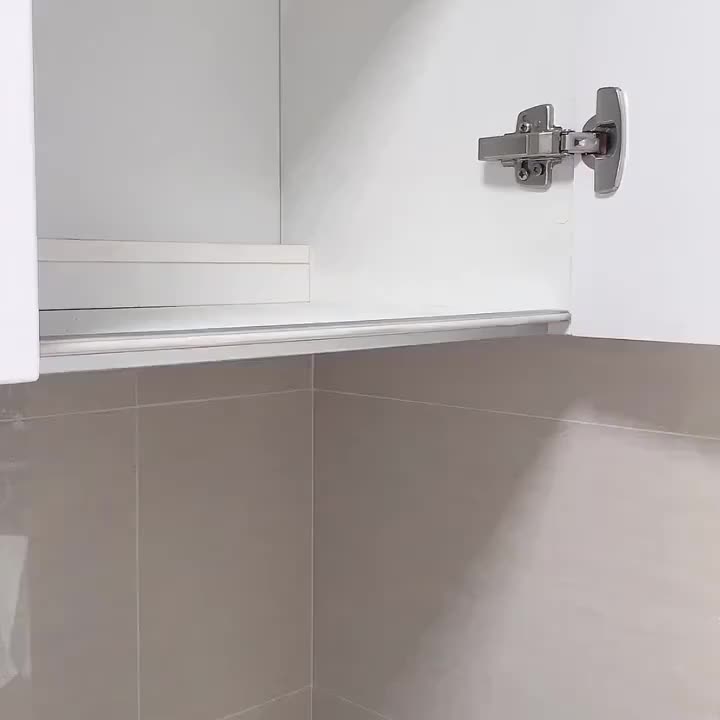 Space-Saving Stainless Steel Under-Cabinet Storage Rack