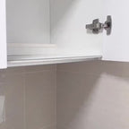 Space-Saving Stainless Steel Under-Cabinet Storage Rack