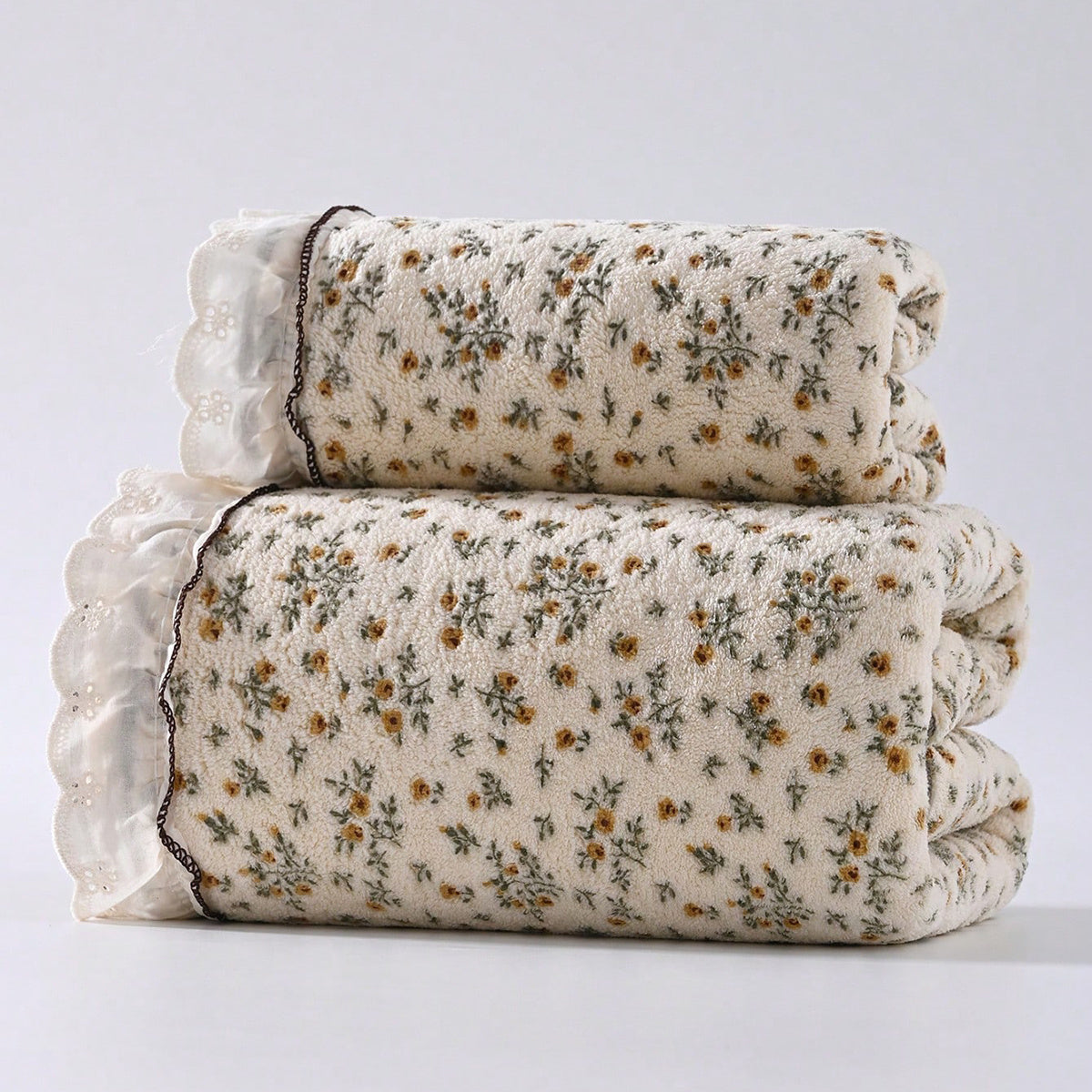 Ultra-Soft Quick-Drying Polyester Towel Set (Set of 2)