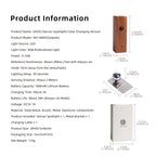 Motion-Sensor RGB Rechargeable Wall Light (Drill-Free Mounting)
