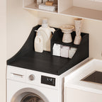 Space-Saving 29-Inch Wooden Laundry Shelf