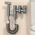 Copper Alloy & Ceramic Cartridge 3-Way Diverter Valve (Wall-Mounted)