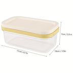 Freezer-Safe Square Flip-Top Butter Dish