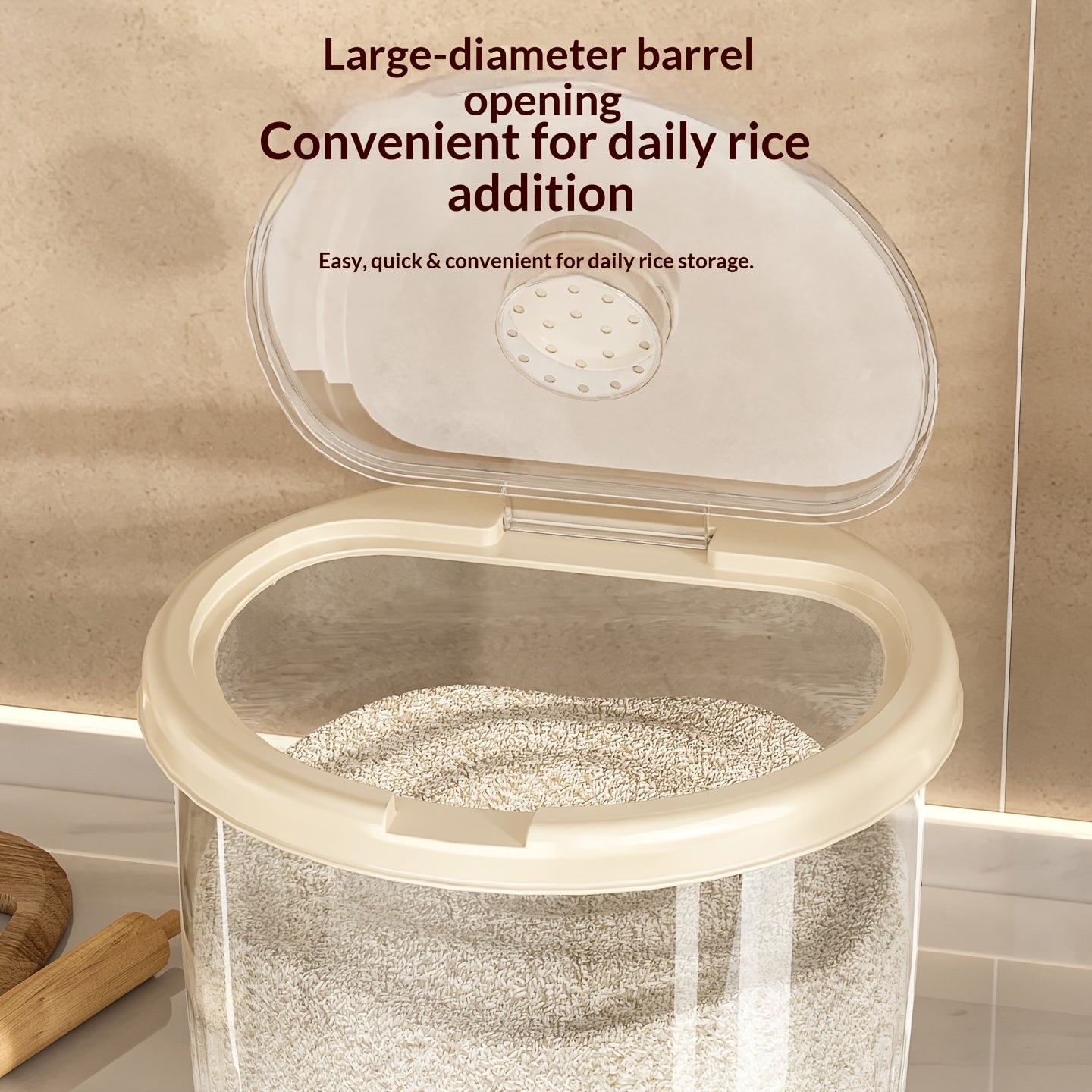 Insect-Proof & Moisture-Proof Rice & Pet Food Container