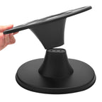 Rotating Multi-Slot Hairbrush Organizer