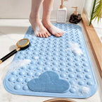 Heavy-Duty PVC Anti-Slip Shower Mat (Machine Washable)