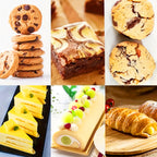 Oven-Safe Silicone Multi-Shape Baking Mold Set