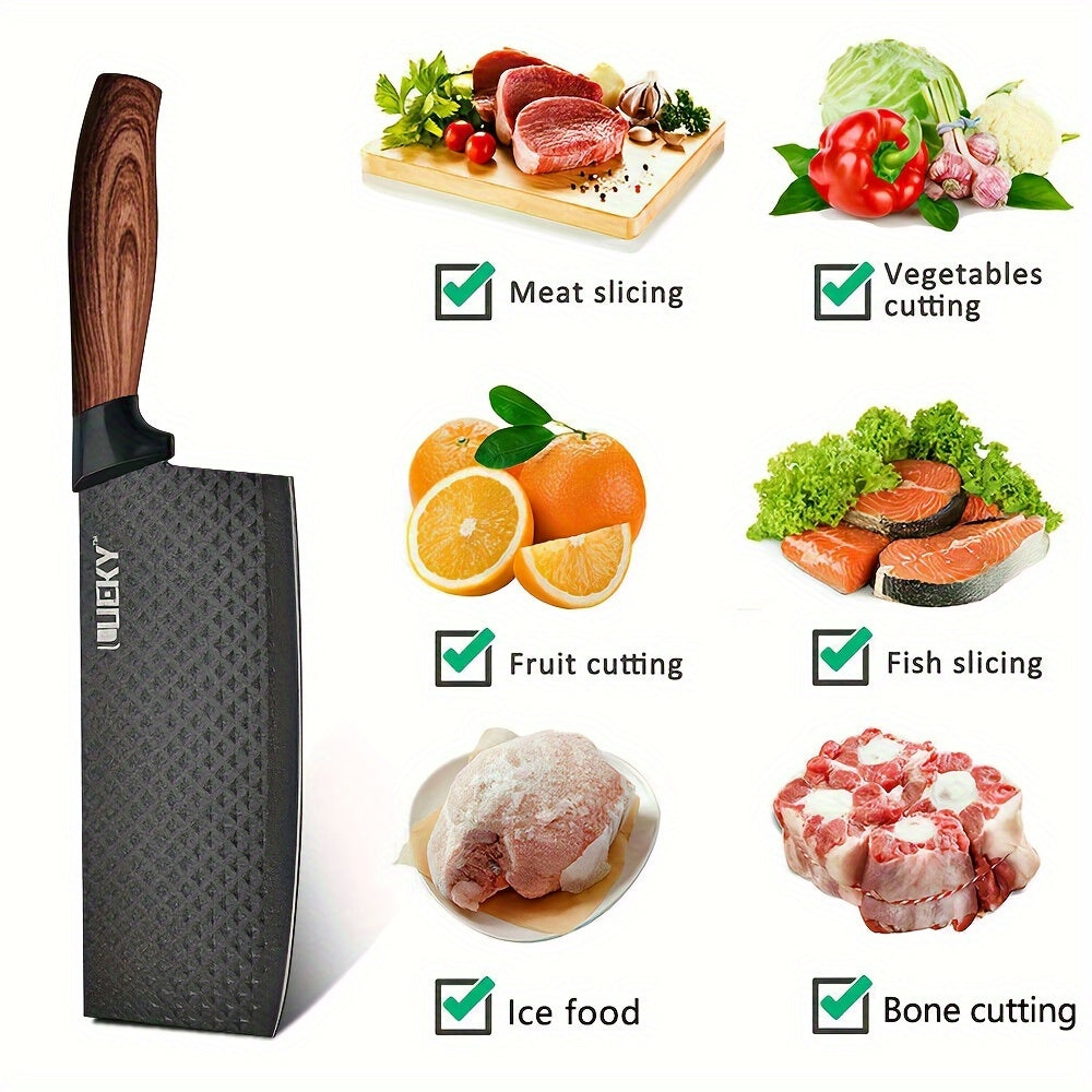 420 Stainless Steel Non-Stick Knife Set (6-Piece With Cutting Board)