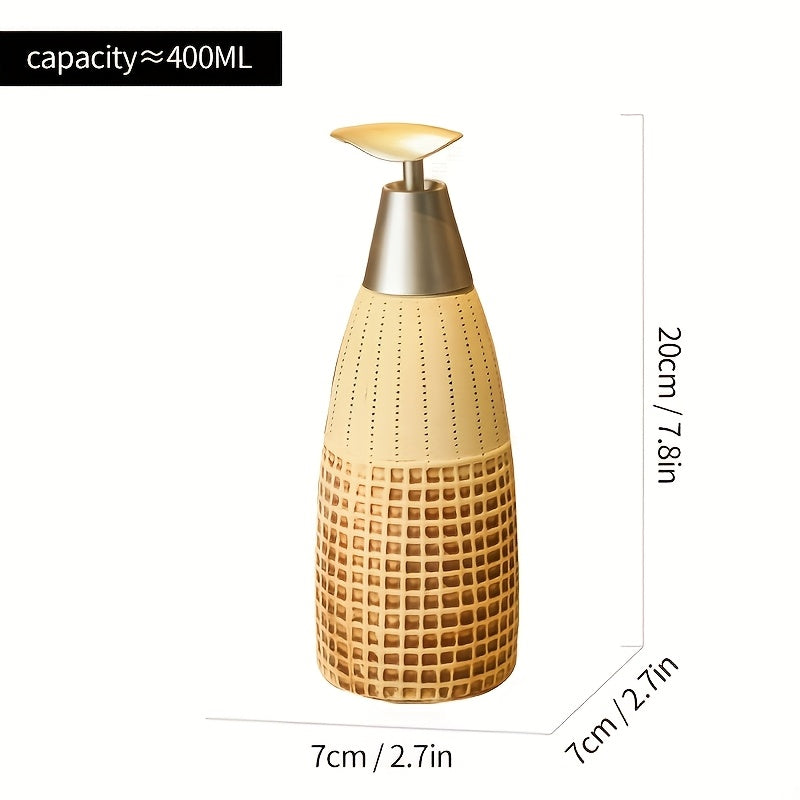 Refillable Ceramic Hand Pump Bottle