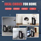 Extra Large Foldable Waterproof Laundry Hamper (Aluminum Loop Handle)