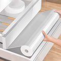 Transparent Non-Adhesive Anti-Slip Cabinet Shelf Liner (23.6 x 78.7 in Roll)