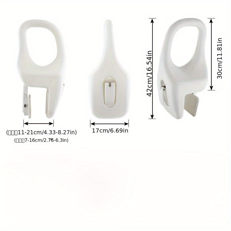 No-Drill Suction & Anti-Slip Bathtub Grab Bar