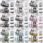 Rustproof 316 Stainless Steel No-Drill Shower Caddy (Set of 5)