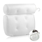 Ergonomic Quick-Dry Mesh Bathtub Pillow (6 Suction Cups)