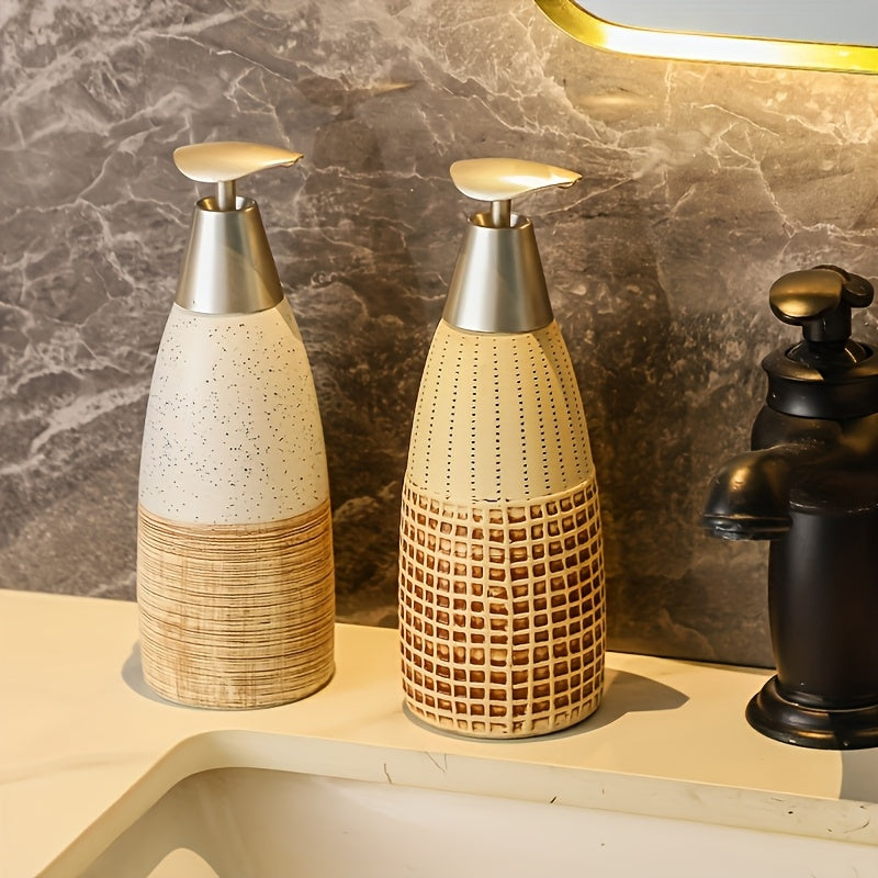 Refillable Ceramic Hand Pump Bottle