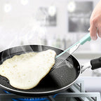 Heat-Resistant Silicone & Stainless Steel Spatula
