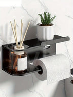 Self-Adhesive Wrought Iron Paper Towel Holder
