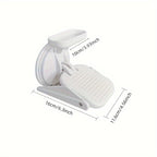 Wall-Mounted Suction-Cup Shower Foot Rest