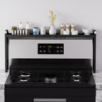 Expandable & Adjustable Powder-Coated Stove Shelf