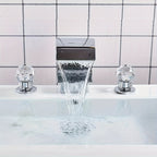 Brushed Stainless Steel Ceramic Ball Bathroom Faucet