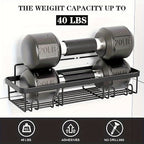 Rustproof 316 Stainless Steel No-Drill Shower Caddy (Set of 5)