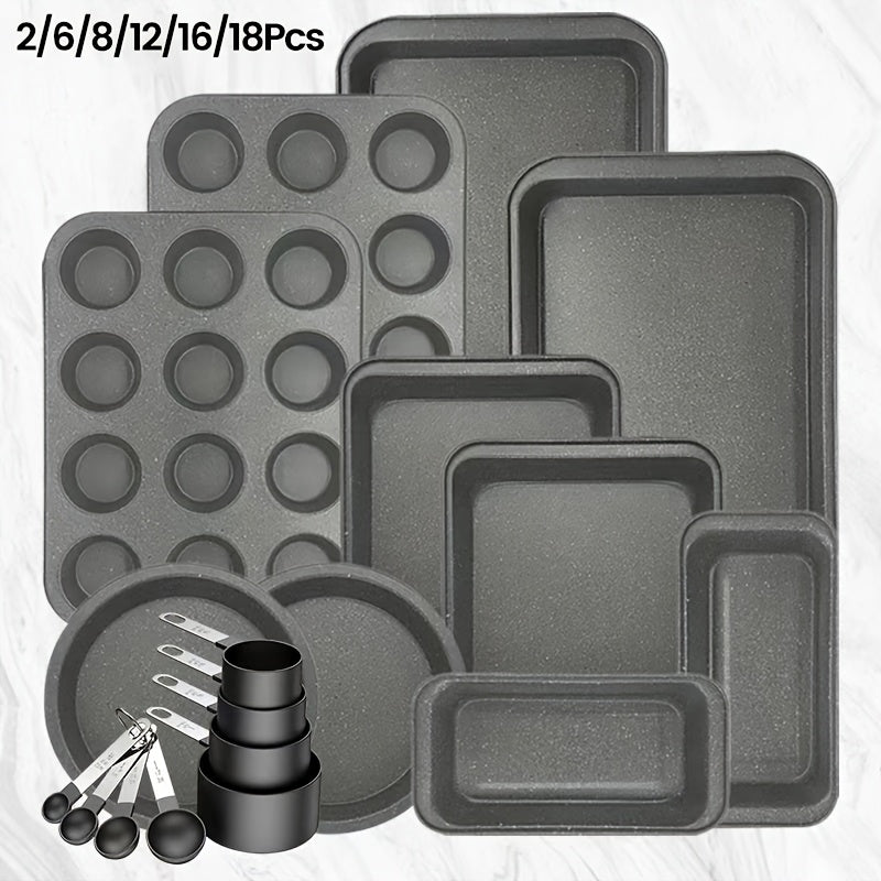 Non-Stick Steel Bakeware Set (Multi-Piece)
