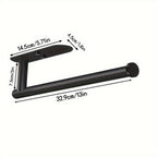 Self-Adhesive Stainless Steel Under-Cabinet Paper Towel Holder