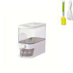 Large Capacity Airtight Rice Container (Measuring Cup & Time Markings)