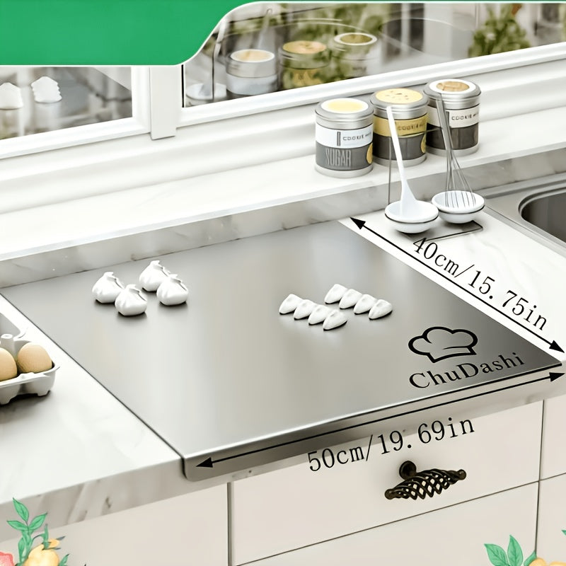 304 Stainless Steel Plated Cutting Board (Multiple Sizes)