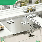 304 Stainless Steel Plated Cutting Board (Multiple Sizes)